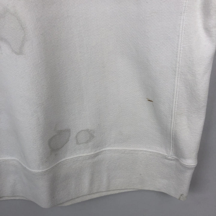Champion Reverse Weave 3-Print College Sweatshirt, Men's Size L unclear pale white type Vintage Second Hand