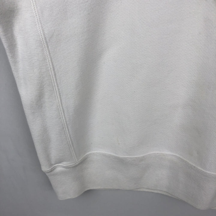 Champion Reverse Weave 3-Print College Sweatshirt, Men's Size L unclear pale white type Vintage Second Hand