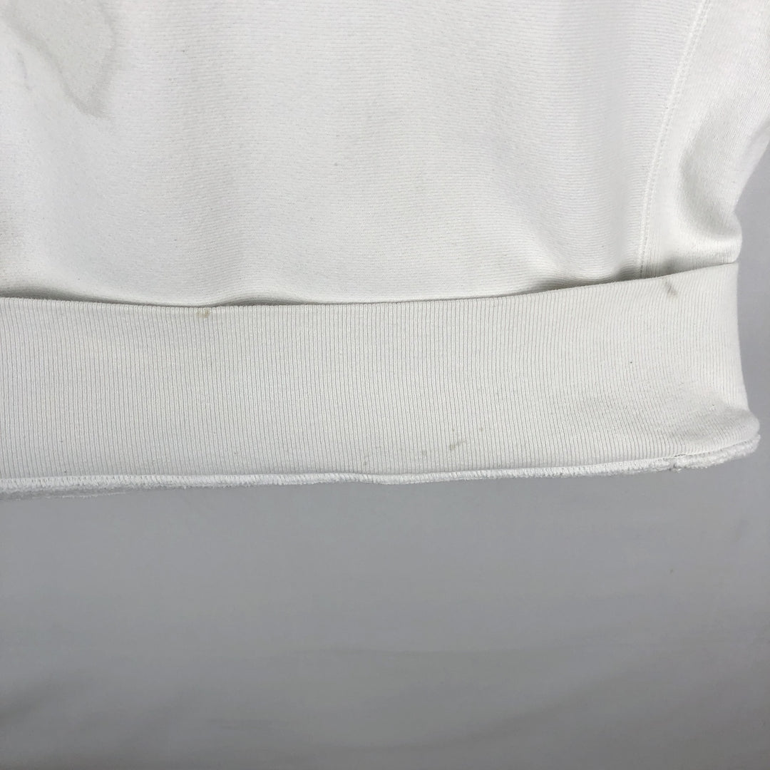 Champion Reverse Weave 3-Print College Sweatshirt, Men's Size L unclear pale white type Vintage Second Hand