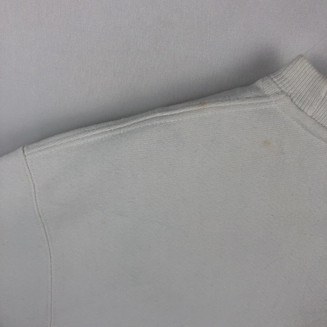 Champion Reverse Weave 3-Print College Sweatshirt, Men's Size L unclear pale white type Vintage Second Hand
