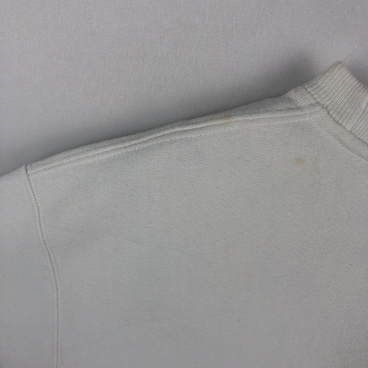 Champion Reverse Weave 3-Print College Sweatshirt, Men's Size L unclear pale white type Vintage Second Hand
