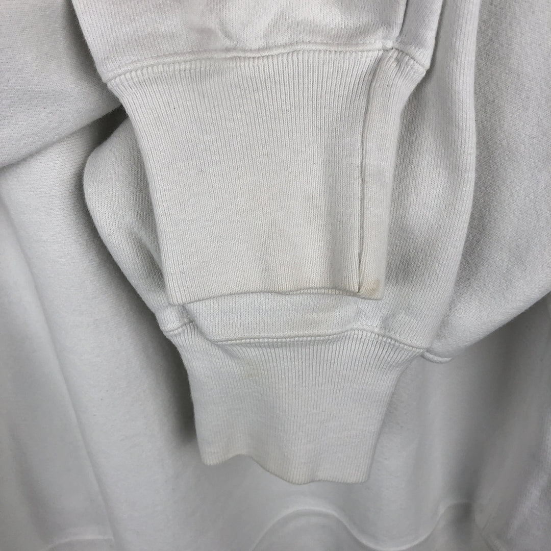 Champion Reverse Weave 3-Print College Sweatshirt, Men's Size L unclear pale white type Vintage Second Hand