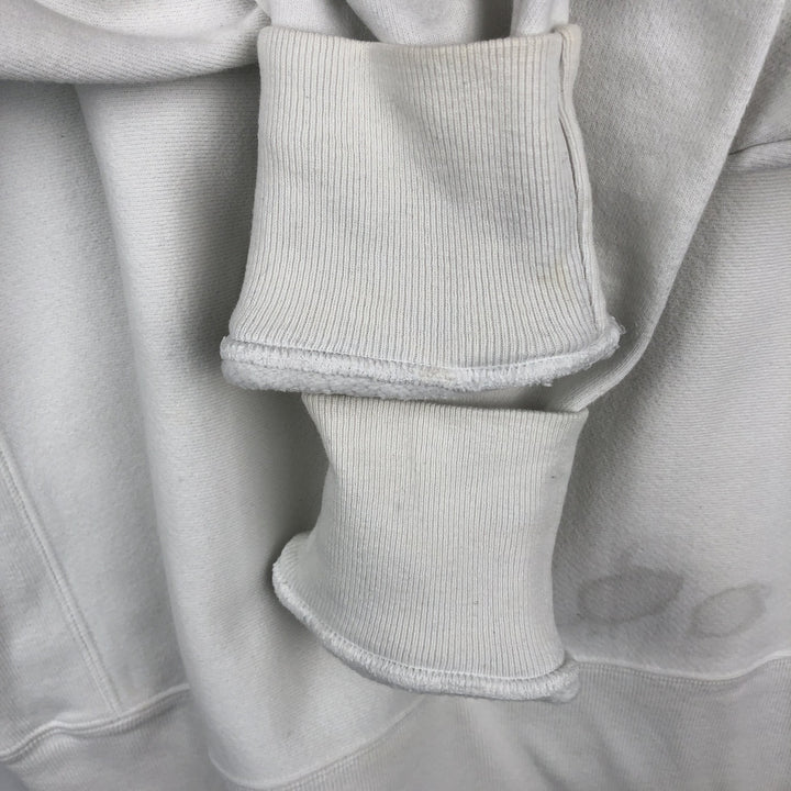 Champion Reverse Weave 3-Print College Sweatshirt, Men's Size L unclear pale white type Vintage Second Hand