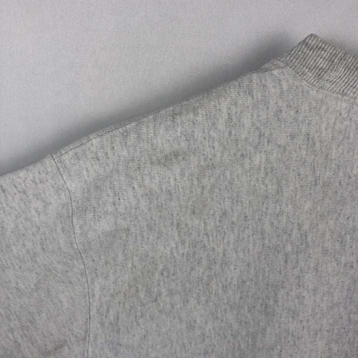 Champion REVERSE WEAVE Reverse Weave Printed Sweatshirt Trainer Men's L size cotton gray type Vintage Second Hand