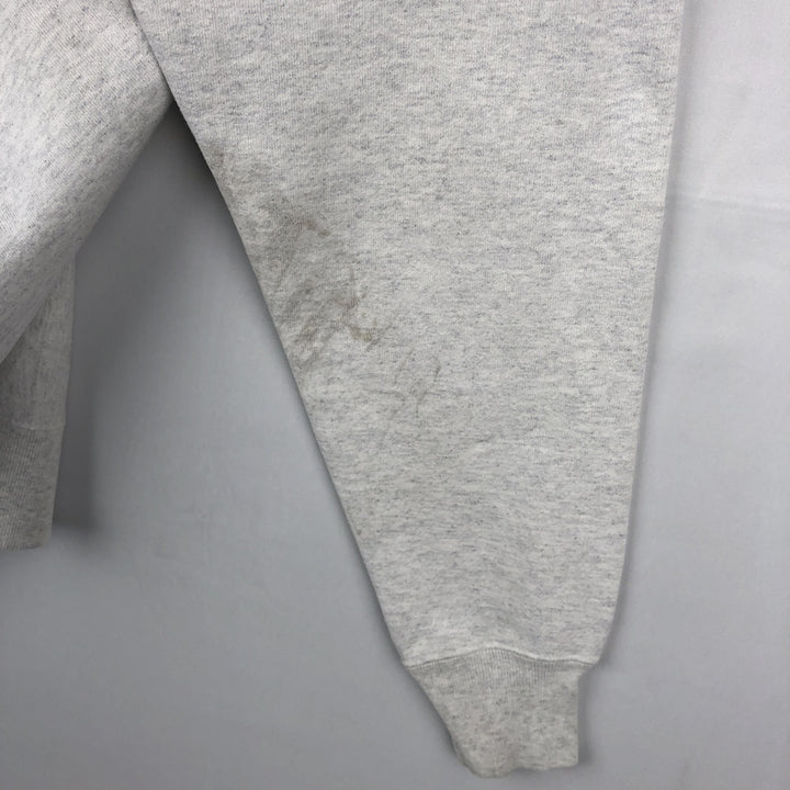 Champion REVERSE WEAVE Reverse Weave Printed Sweatshirt Trainer Men's L size cotton gray type Vintage Second Hand
