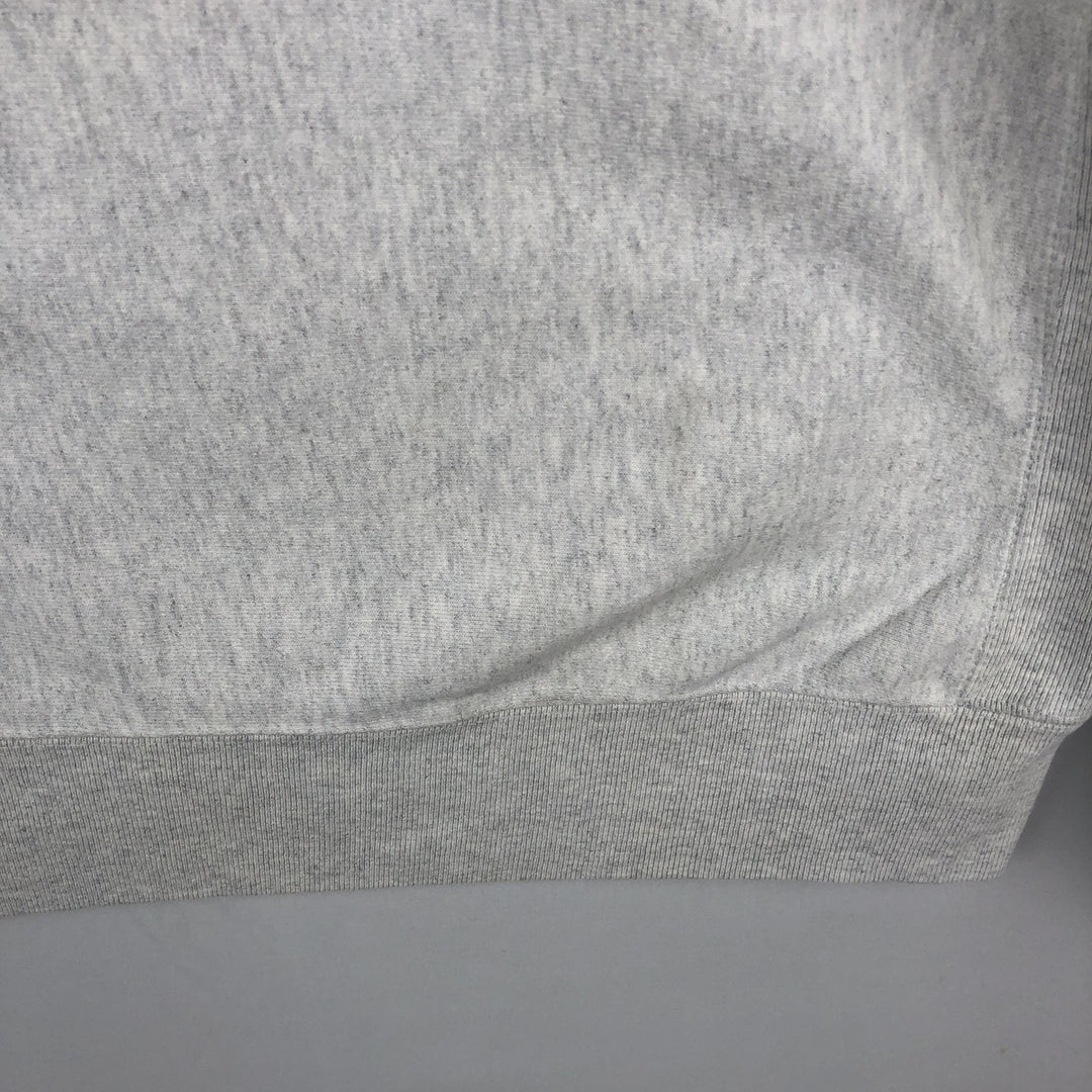 Champion REVERSE WEAVE Reverse Weave Printed Sweatshirt Trainer Men's L size cotton gray type Vintage Second Hand