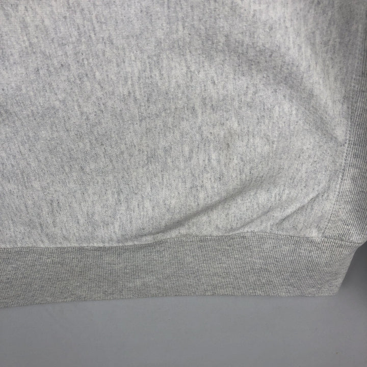 Champion REVERSE WEAVE Reverse Weave Printed Sweatshirt Trainer Men's L size cotton gray type Vintage Second Hand