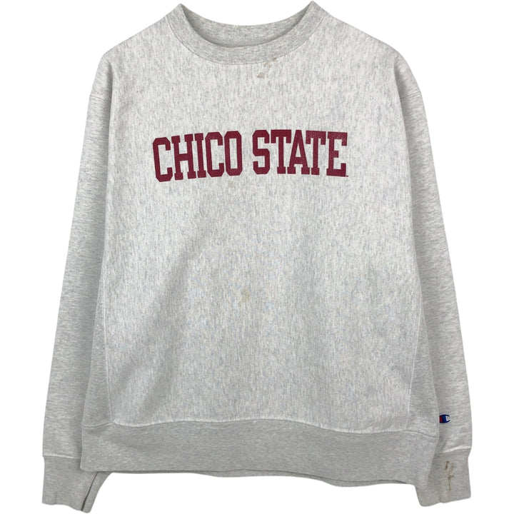 Champion REVERSE WEAVE Reverse Weave College Sweatshirt Trainer Men's L size unclear gray type Vintage Second Hand