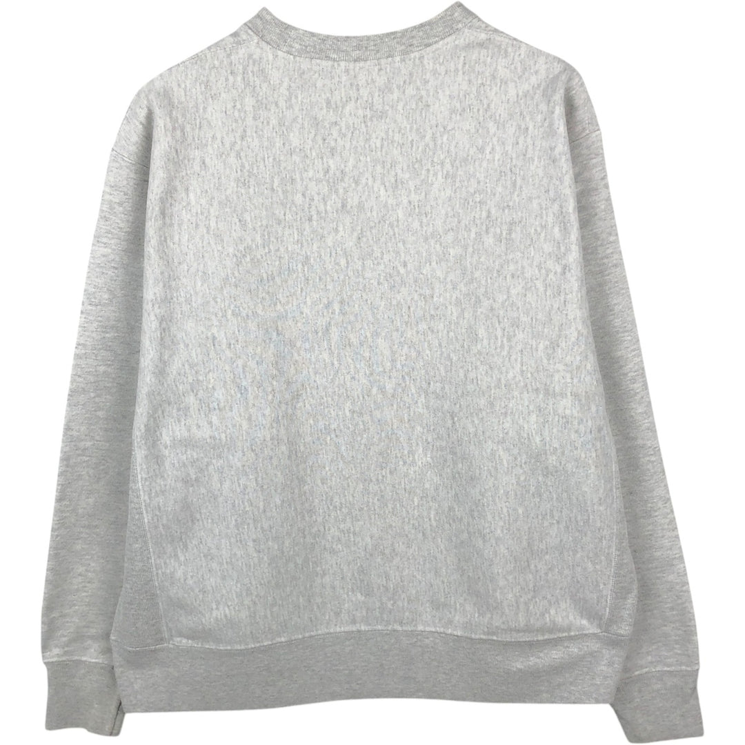 Champion REVERSE WEAVE Reverse Weave College Sweatshirt Trainer Men's L size unclear gray type Vintage Second Hand