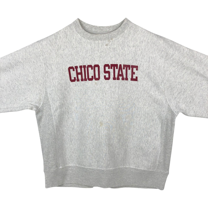 Champion REVERSE WEAVE Reverse Weave College Sweatshirt Trainer Men's L size unclear gray type Vintage Second Hand
