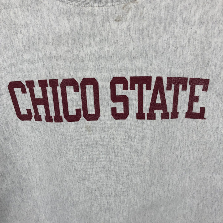Champion REVERSE WEAVE Reverse Weave College Sweatshirt Trainer Men's L size unclear gray type Vintage Second Hand