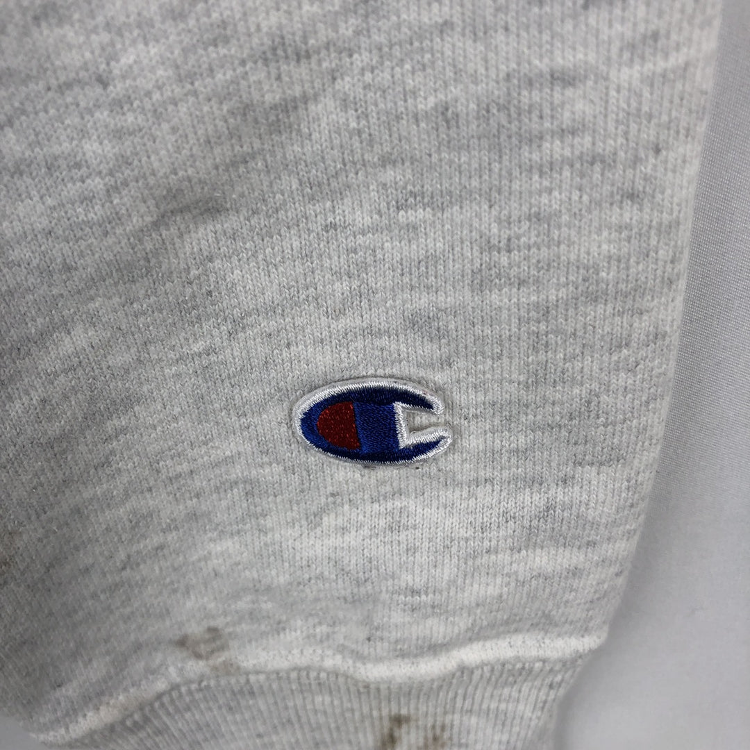 Champion REVERSE WEAVE Reverse Weave College Sweatshirt Trainer Men's L size unclear gray type Vintage Second Hand