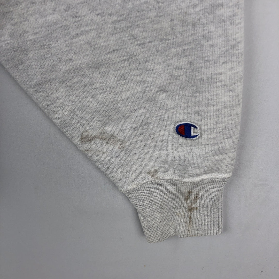 Champion REVERSE WEAVE Reverse Weave College Sweatshirt Trainer Men's L size unclear gray type Vintage Second Hand