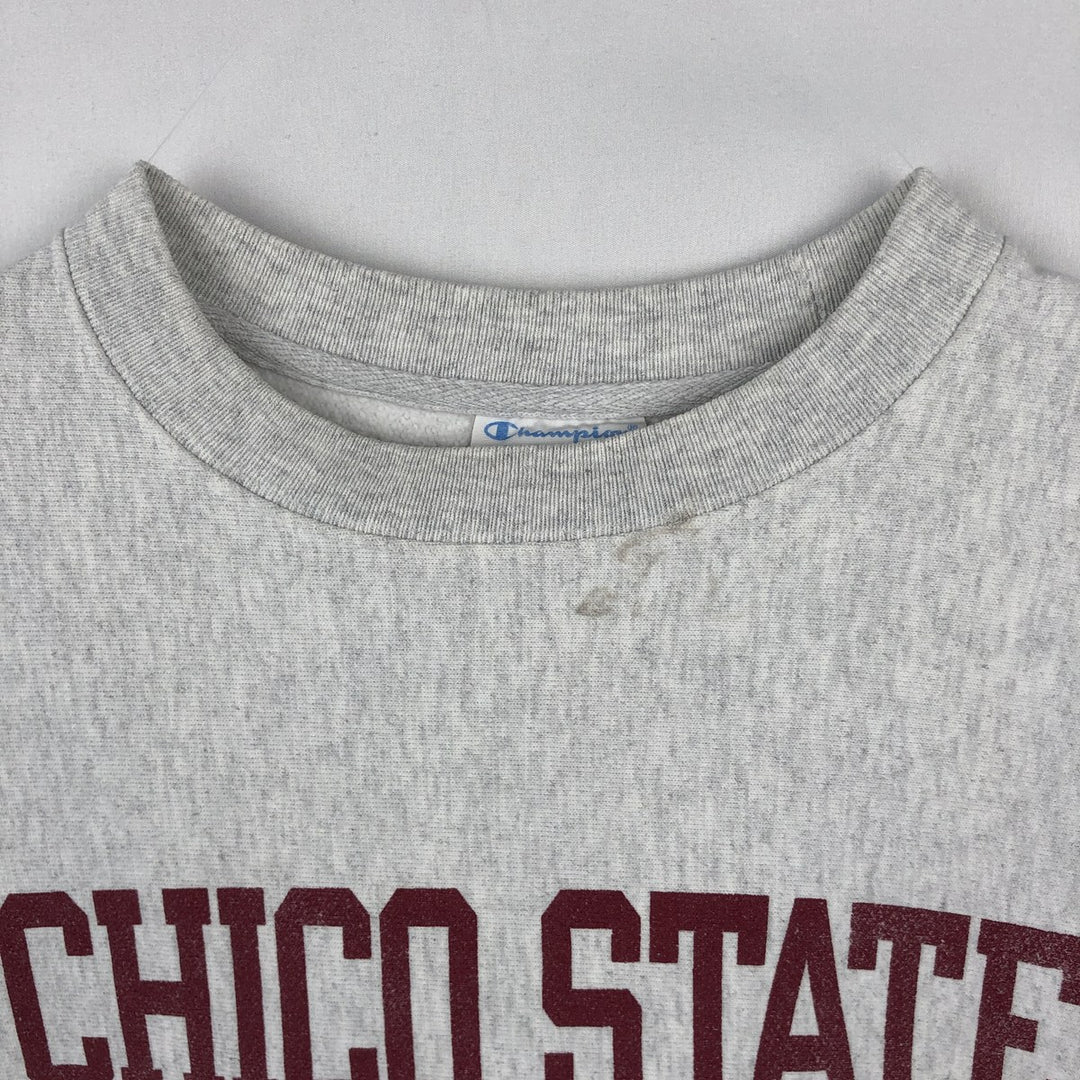 Champion REVERSE WEAVE Reverse Weave College Sweatshirt Trainer Men's L size unclear gray type Vintage Second Hand