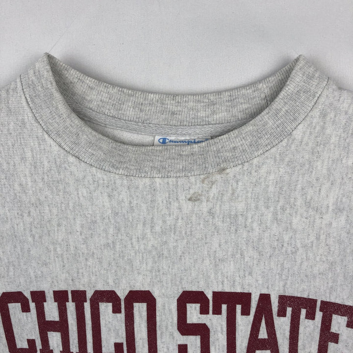 Champion REVERSE WEAVE Reverse Weave College Sweatshirt Trainer Men's L size unclear gray type Vintage Second Hand