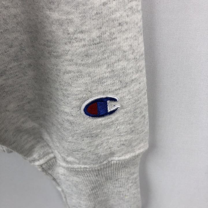 Champion REVERSE WEAVE Reverse Weave Print Sweatshirt, Men's Size Small cotton gray type Vintage Second Hand