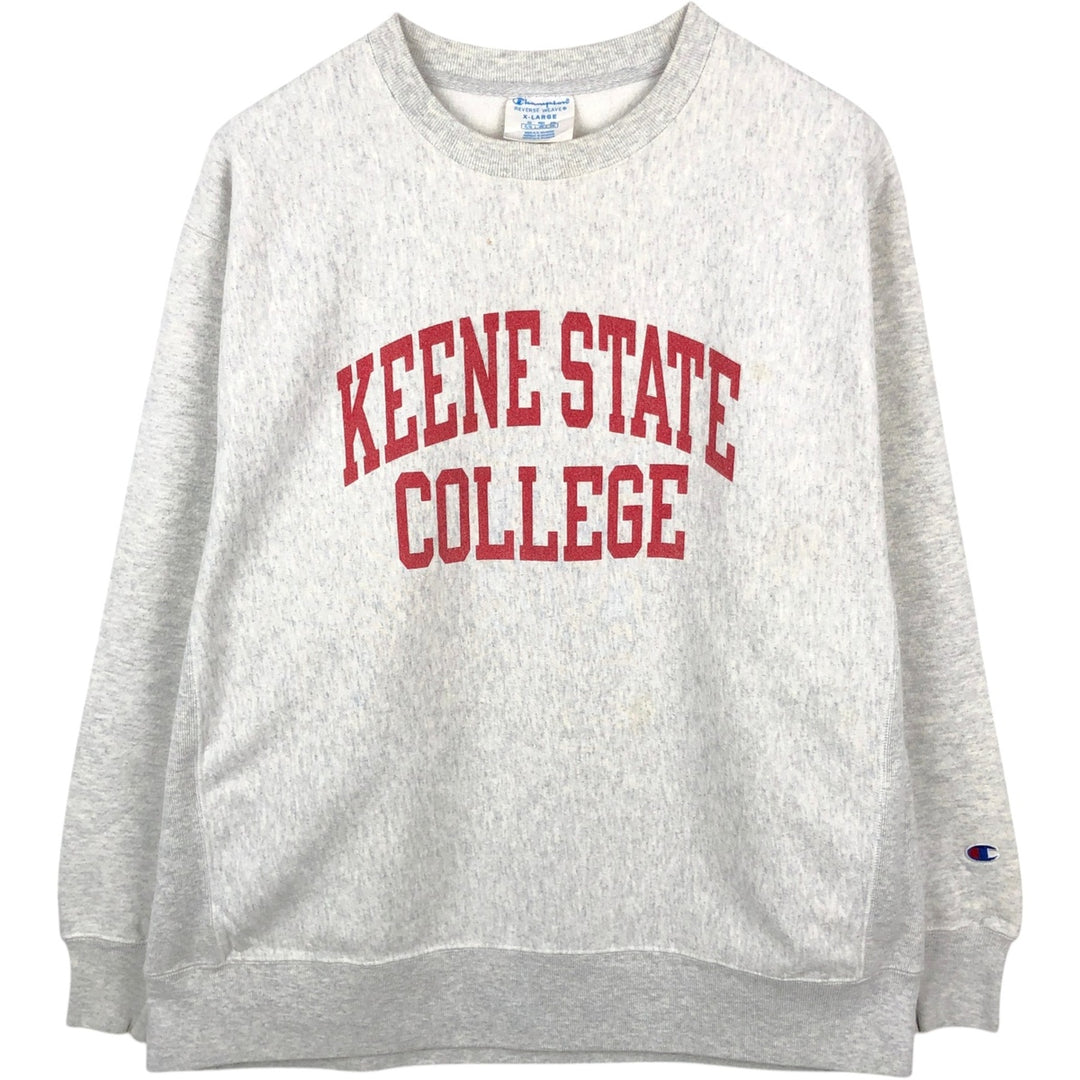 Champion REVERSE WEAVE Reverse Weave College Sweatshirt Trainer Men's XL unclear gray type Vintage Second Hand