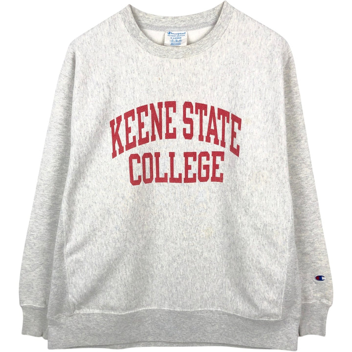 Champion REVERSE WEAVE Reverse Weave College Sweatshirt Trainer Men's XL unclear gray type Vintage Second Hand
