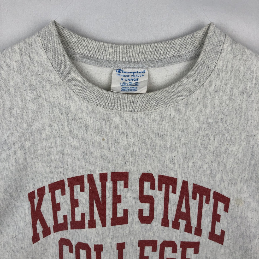 Champion REVERSE WEAVE Reverse Weave College Sweatshirt Trainer Men's XL unclear gray type Vintage Second Hand