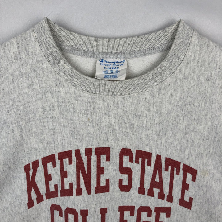 Champion REVERSE WEAVE Reverse Weave College Sweatshirt Trainer Men's XL unclear gray type Vintage Second Hand