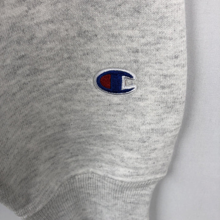 Champion Reverse Weave 3-Print College Sweatshirt, Men's Size Small cotton gray type Vintage Second Hand