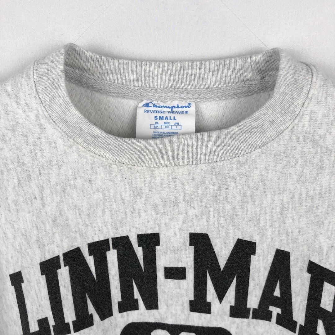 Champion Reverse Weave 3-Print College Sweatshirt, Men's Size Small cotton gray type Vintage Second Hand