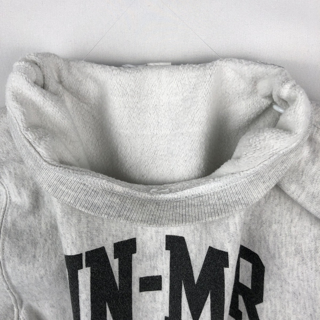 Champion Reverse Weave 3-Print College Sweatshirt, Men's Size Small cotton gray type Vintage Second Hand