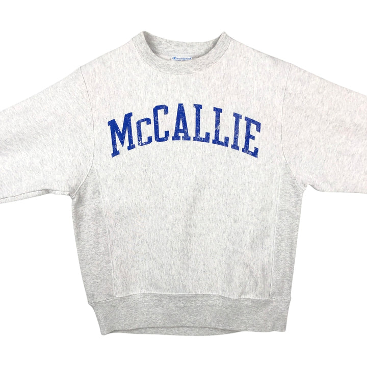 Champion REVERSE WEAVE Reverse Weave College Sweatshirt Trainer Men's S cotton gray type Vintage Second Hand
