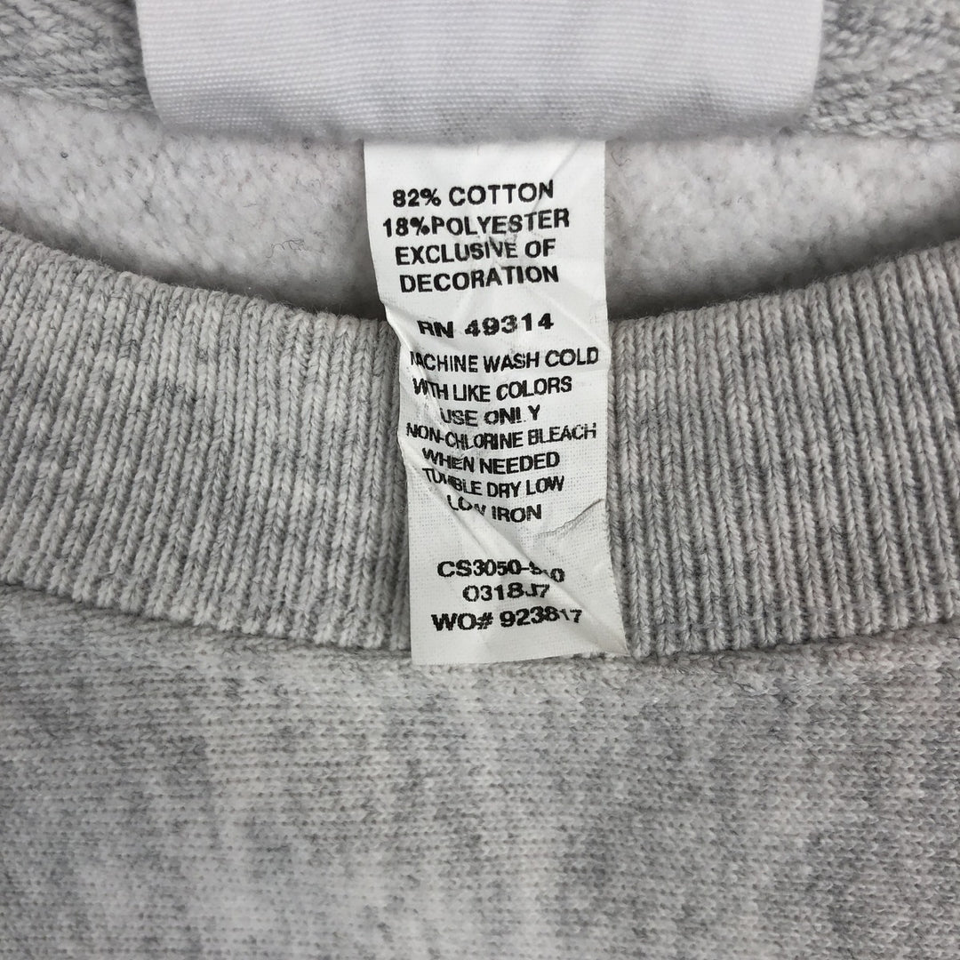 Champion REVERSE WEAVE Reverse Weave College Sweatshirt Trainer Men's S cotton gray type Vintage Second Hand