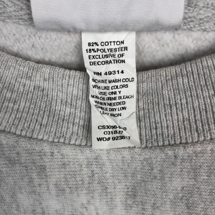 Champion REVERSE WEAVE Reverse Weave College Sweatshirt Trainer Men's S cotton gray type Vintage Second Hand