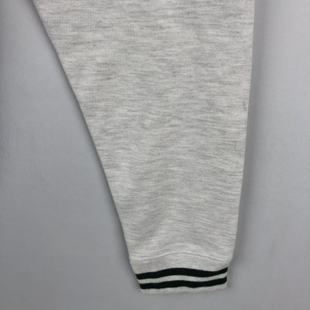 Champion Reverse Weave 3-Piece Print Michigan State University College Sweatshirt (Men's Size M) unclear gray type Vintage Second Hand