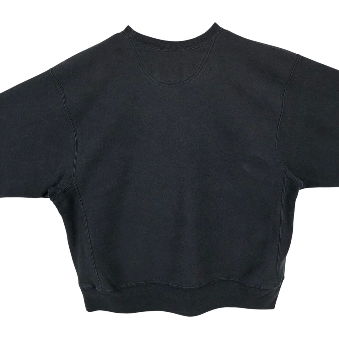 00'S Champion PREMIUM REVERSE WEAVE Premium Reverse Weave Sweatshirt Trainer Men's XL size unclear black type Vintage Second Hand