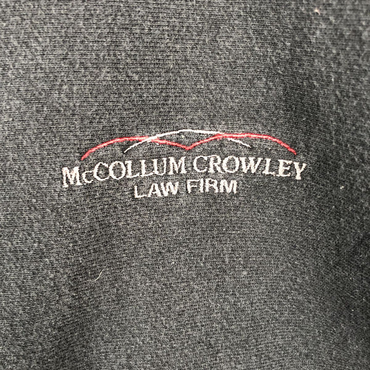00'S Champion PREMIUM REVERSE WEAVE Premium Reverse Weave Sweatshirt Trainer Men's XL size unclear black type Vintage Second Hand