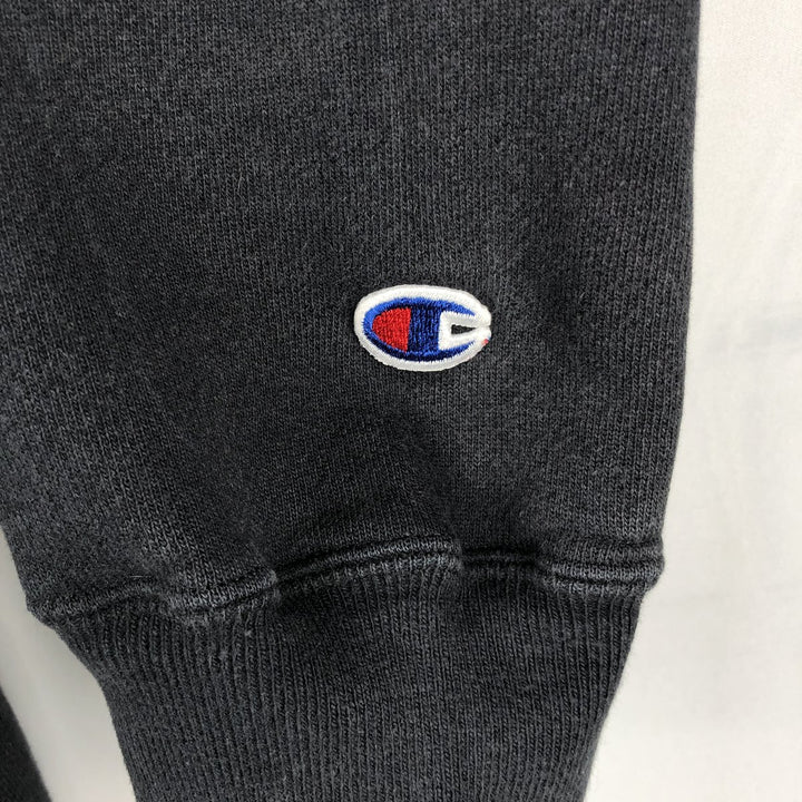 00'S Champion PREMIUM REVERSE WEAVE Premium Reverse Weave Sweatshirt Trainer Men's XL size unclear black type Vintage Second Hand