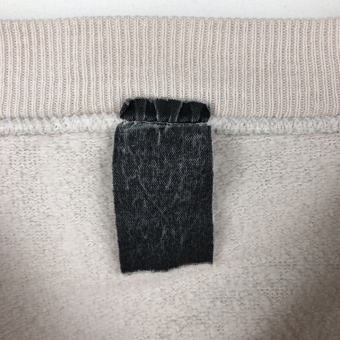 Printed sweatshirt, men's size L unclear Beige type Vintage Second Hand