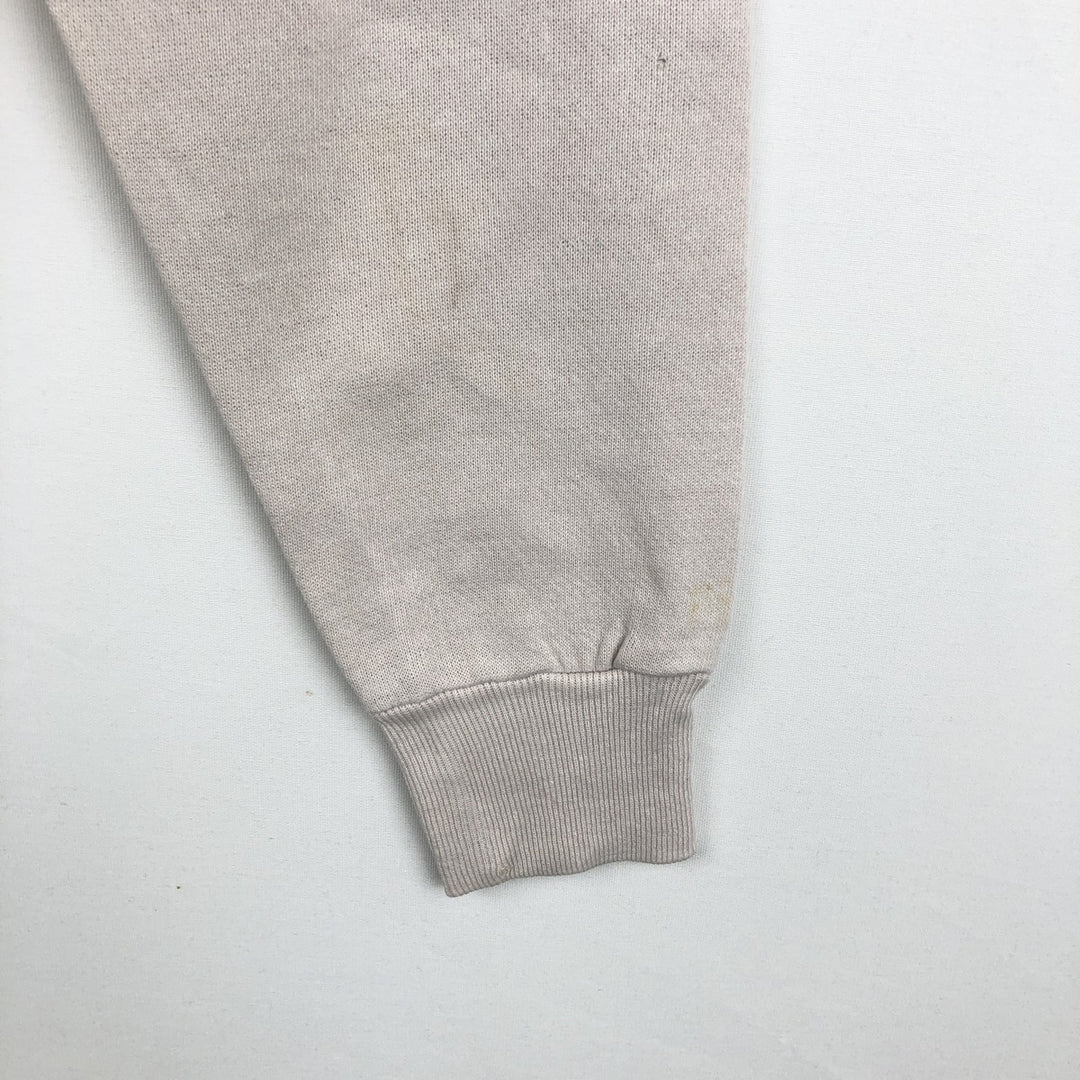 Printed sweatshirt, men's size L unclear Beige type Vintage Second Hand