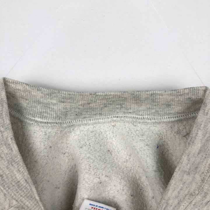 80s-90'S Jerzees SOUTH DAKOTA Print Sweatshirt, Made in USA, Men's XL equivalent, Vintage cotton gray type Vintage Second Hand