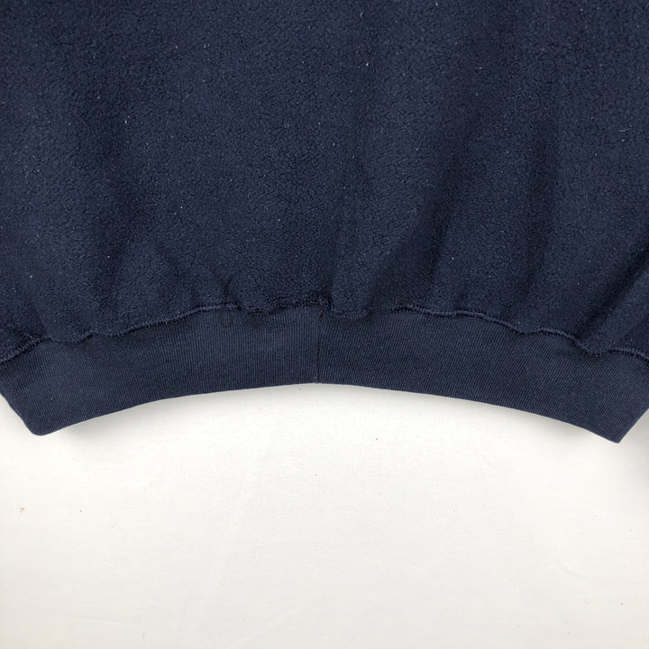 Bodacious American flag pattern sweatshirt, made in USA, men's size XL. cotton navy blue type Vintage Second Hand