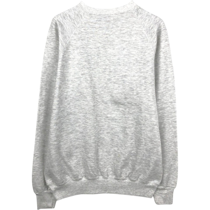 Lee MIDWEIGHT Print Sweatshirt, Made in USA, Men's XL equivalent, Vintage. cotton gray type Vintage Second Hand