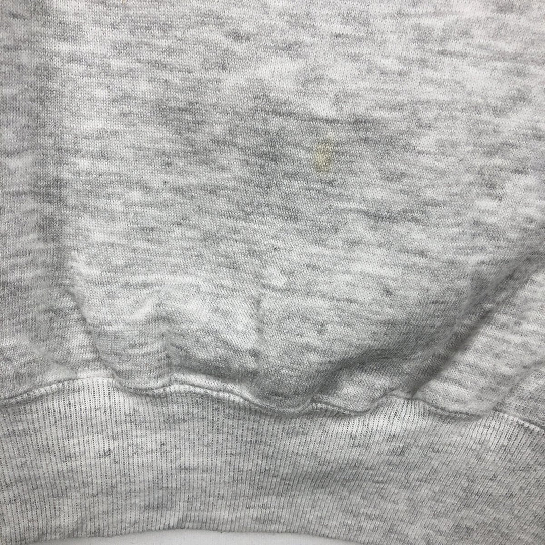 Lee MIDWEIGHT Print Sweatshirt, Made in USA, Men's XL equivalent, Vintage. cotton gray type Vintage Second Hand