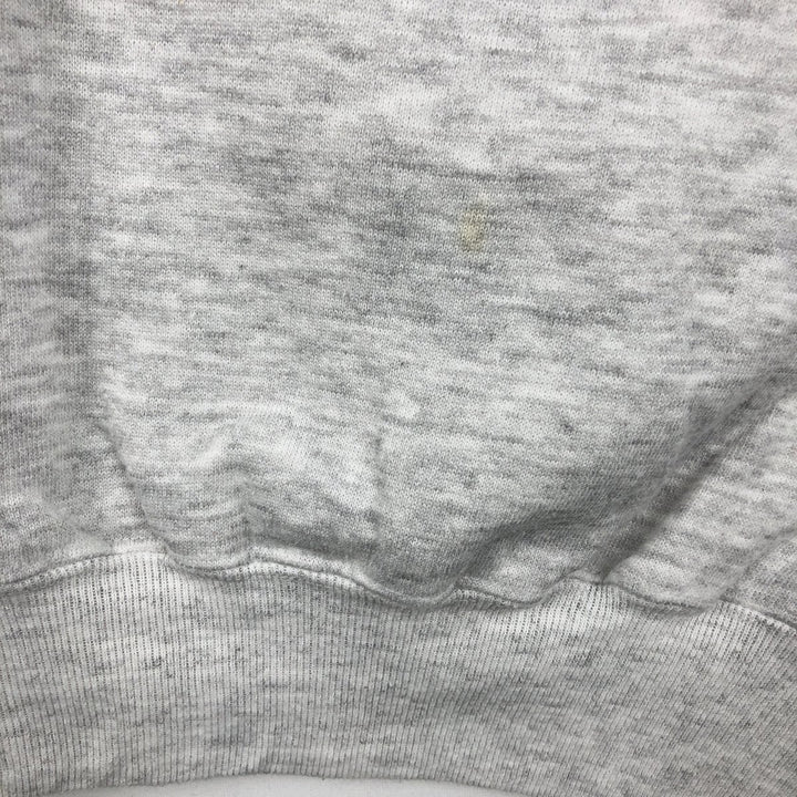 Lee MIDWEIGHT Print Sweatshirt, Made in USA, Men's XL equivalent, Vintage. cotton gray type Vintage Second Hand