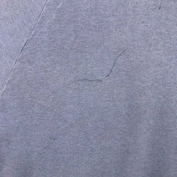 90'S Fruit of the Loom printed sweatshirt, made in the USA, men's XL size, vintage cotton Purple type blue-purple Vintage Second Hand