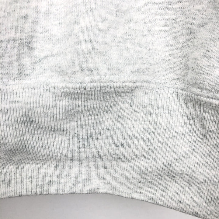 90'S Fruit of the Loom Super Cotton Print Sweatshirt, Made in USA, Men's XL equivalent, Vintage cotton gray type Vintage Second Hand