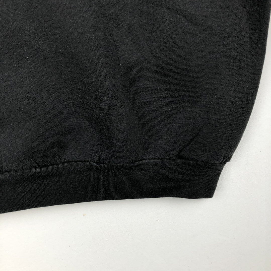 90'S Fruit of the Loom Phantom of the Opera print sweatshirt, made in the USA, men's XL size, vintage cotton black type Vintage Second Hand