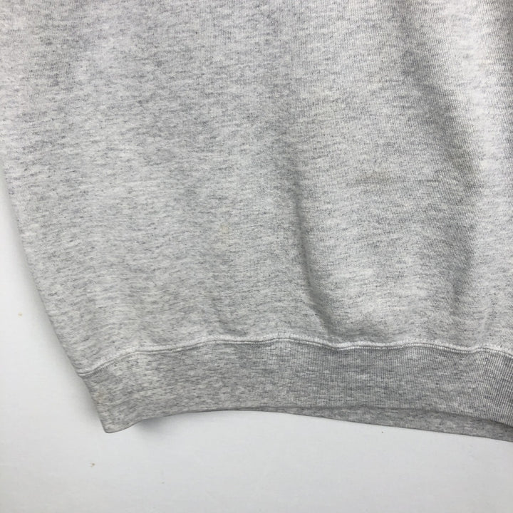 ONEITA Salem Witch Museum Print Sweatshirt, Made in USA, Men's XL (approx.) polyester gray type Vintage Second Hand
