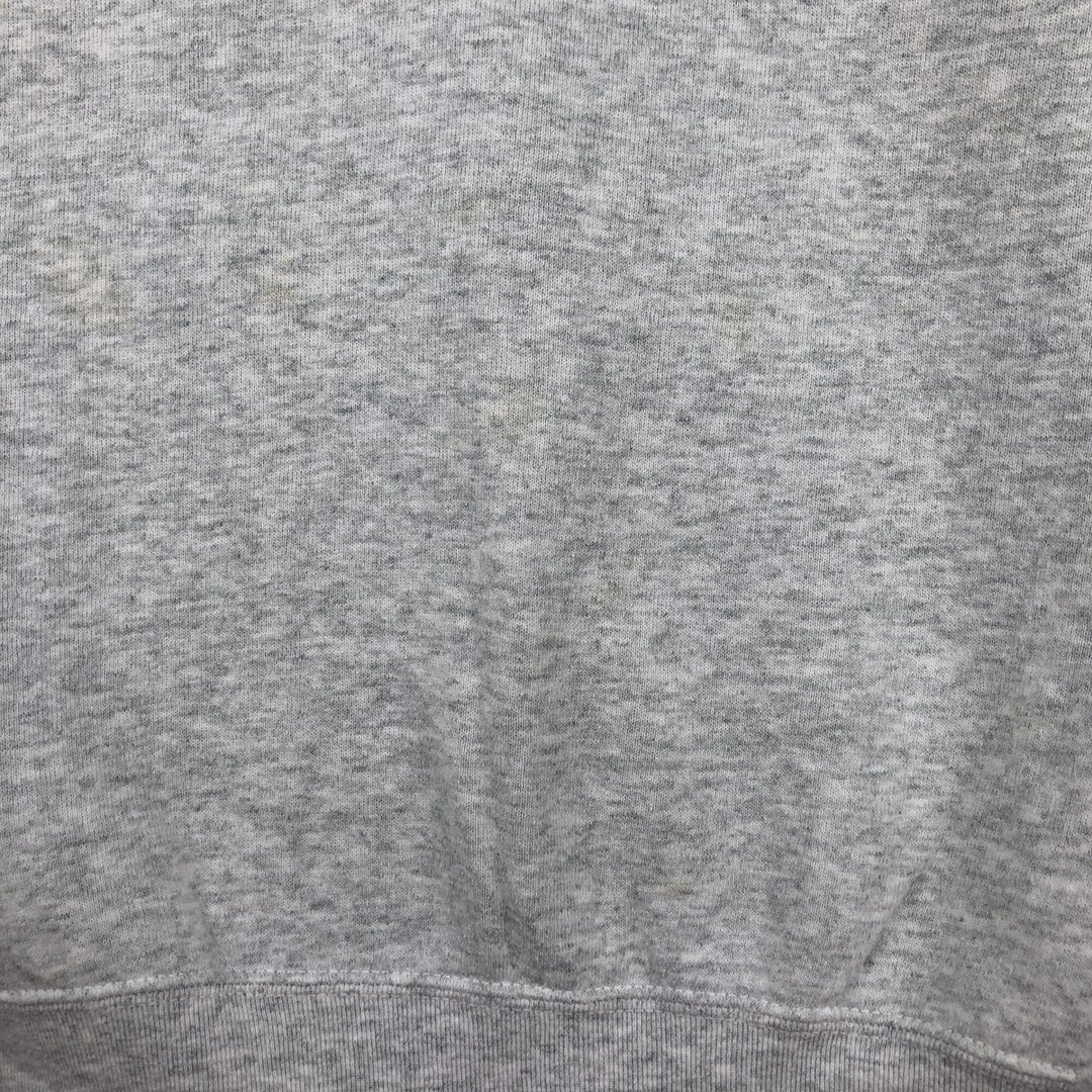Vintage 90'S Fruit of the Loom Advertising Sweatshirt, Made in USA, Men's Size L cotton gray type Vintage Second Hand