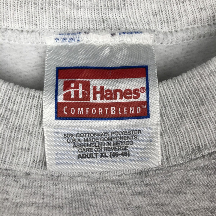 Hanes Martin Luther King Jr. Printed Sweatshirt, Men's Size XL (approx.) cotton gray type Vintage Second Hand