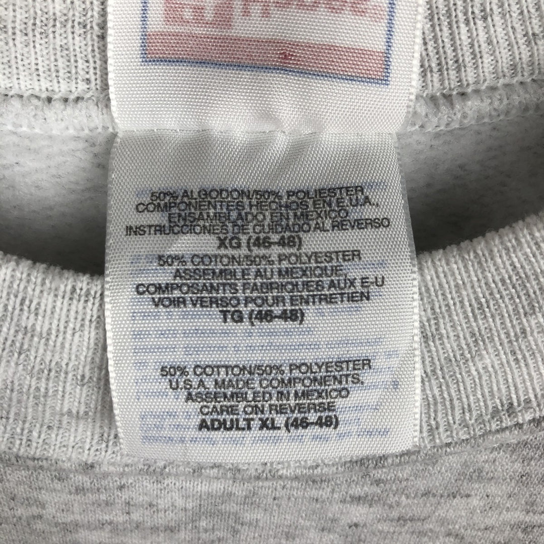 Hanes Martin Luther King Jr. Printed Sweatshirt, Men's Size XL (approx.) cotton gray type Vintage Second Hand