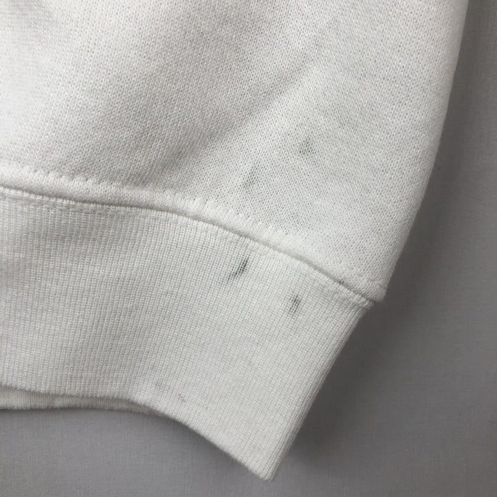 Vintage 90'S Fruit of the Loom Advertising Sweatshirt, Made in USA, Men's Size Medium cotton white type Vintage Second Hand