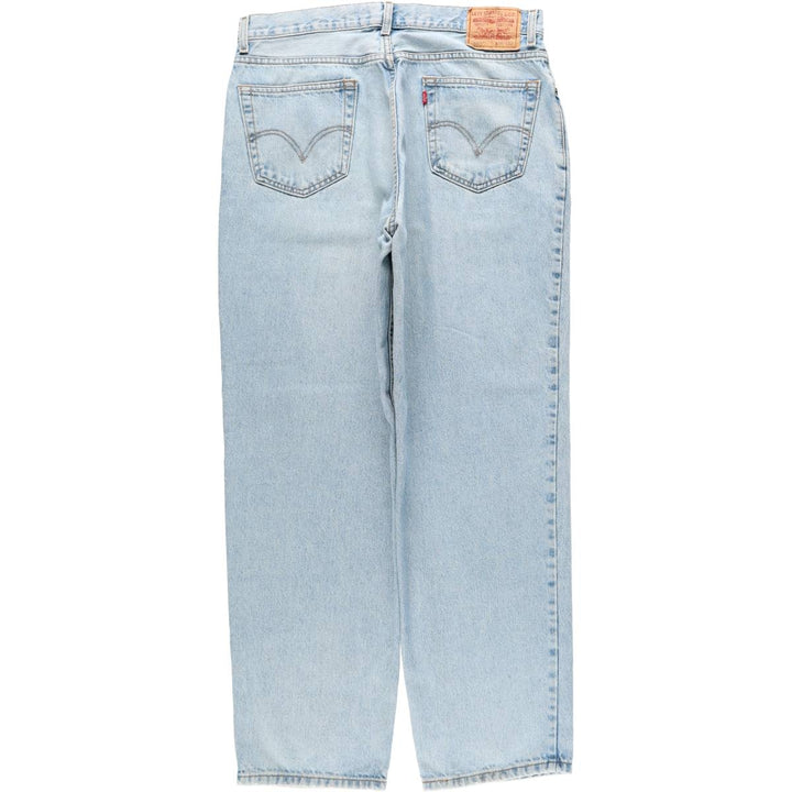 Levi's 560 COMFORT FIT tapered denim pants for men, size w36 cotton blue type Vintage Second Hand